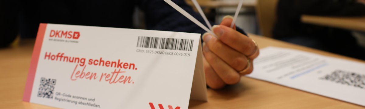 DKMS-Aktionstag - Potenzielle Lebensretter gesucht Berufliche Schule des Kreises Stormarn in Bad Oldesloe