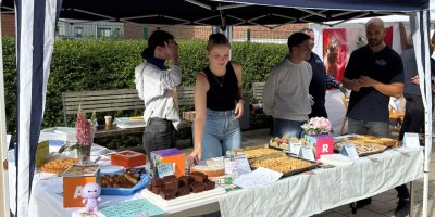 BNE-Team und 13. Jahrgang der Beruflichen Schule begeistern