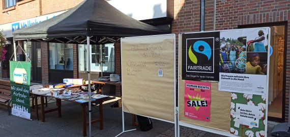 Bild zu Fairer Handel braucht faire Partner – Wir gratulieren der Stadt Bad Oldesloe zu 10 Jahren Fairtrade-Town
