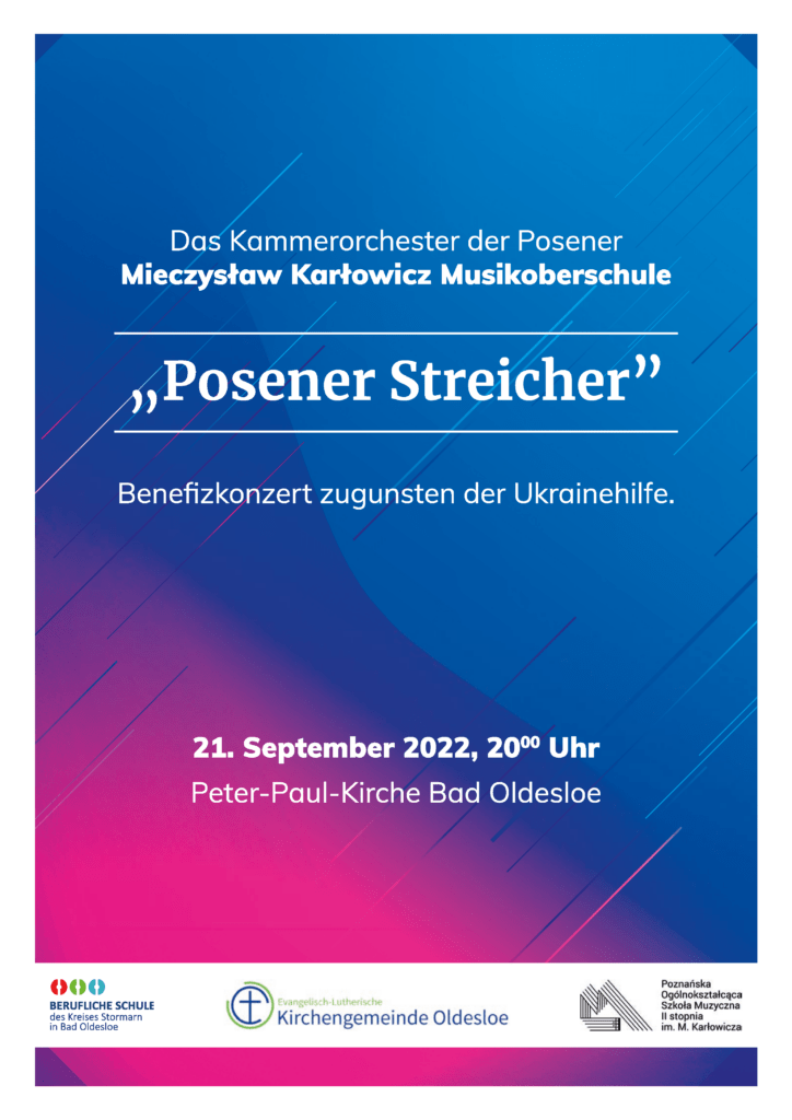 Konzert des Kammerorchesters am 21. September 2022 um 20:30 Uhr